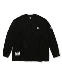 EMBROIDERED LOGO COTTON L/S T-SHIRT_B