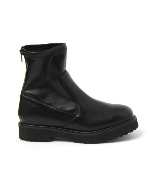 studio CLIP（スタディオクリップ）の「消臭・抗菌防臭】柔らかあったかストレッチブーツ[S～LLサイズ展開]（ブーツ・レディース・ブラウン/アイボリー/ブラック・X-LARGE/LARGE/MEDIUM/SMALL）」の11枚目の写真