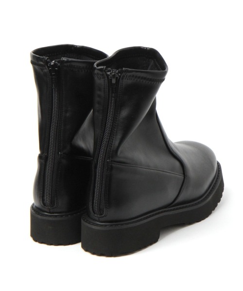 studio CLIP（スタディオクリップ）の「消臭・抗菌防臭】柔らかあったかストレッチブーツ[S～LLサイズ展開]（ブーツ・レディース・ブラウン/アイボリー/ブラック・X-LARGE/LARGE/MEDIUM/SMALL）」の19枚目の写真