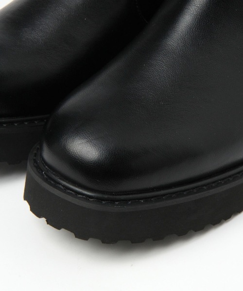 studio CLIP（スタディオクリップ）の「消臭・抗菌防臭】柔らかあったかストレッチブーツ[S～LLサイズ展開]（ブーツ・レディース・ブラウン/アイボリー/ブラック・X-LARGE/LARGE/MEDIUM/SMALL）」の15枚目の写真