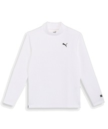 PUMA プーマ メンズ ゴルフ 3D スローガン ジャガード モックネック シャツ 長袖
