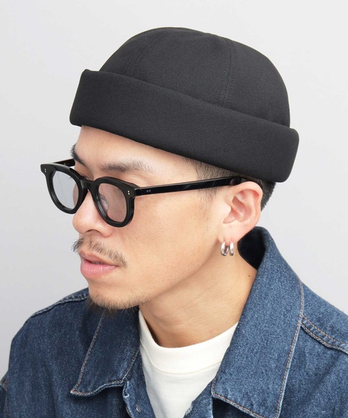 Mr.COVER(ミスターカバー)の「日本製 ホップサック ワイドロール ロールキャップ(キャップ・メンズ・ブラック/グレー/カーキ・FREE)」の7枚目の写真