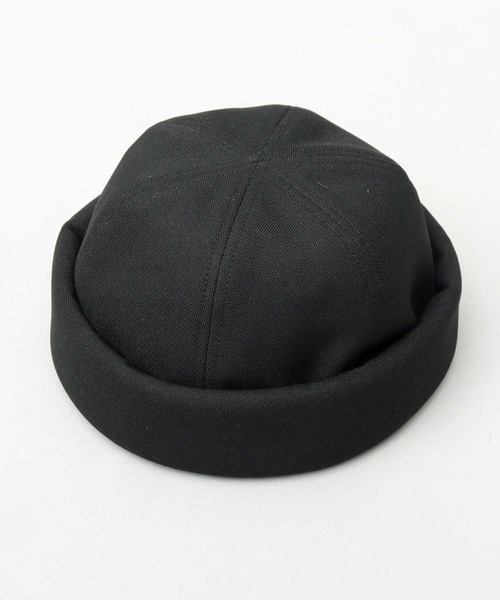 Mr.COVER(ミスターカバー)の「日本製 ホップサック ワイドロール ロールキャップ(キャップ・メンズ・ブラック/グレー/カーキ・FREE)」の4枚目の写真