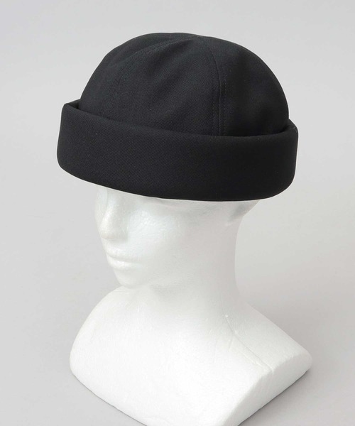 Mr.COVER(ミスターカバー)の「日本製 ホップサック ワイドロール ロールキャップ(キャップ・メンズ・ブラック/グレー/カーキ・FREE)」の18枚目の写真