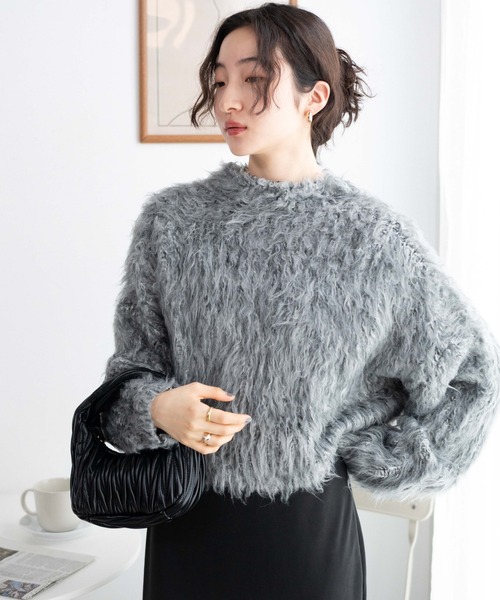 WEGO（ウィゴー）の「WEGO/モンスターニットカーディガン