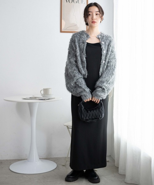 WEGO（ウィゴー）の「WEGO/モンスターニットカーディガン