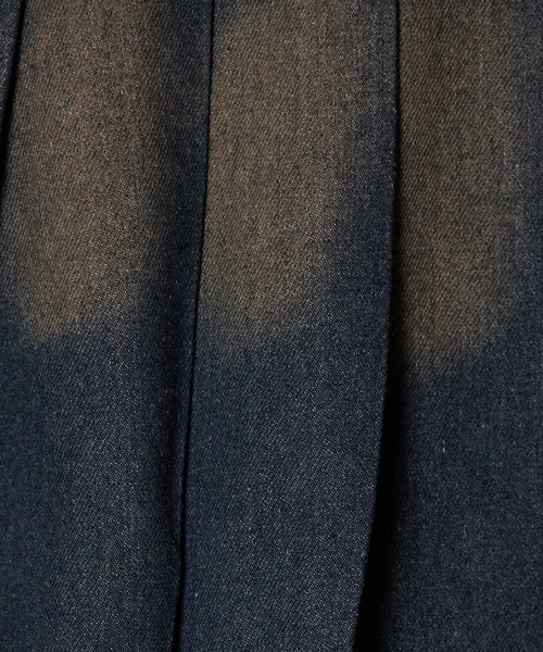 Chick（チック）の「VINTAGE RIBBON DENIM SKIRT（デニムスカート  