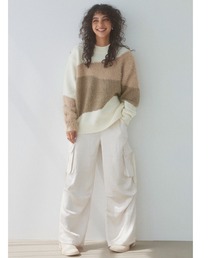 ALEXIA STAM | Satin Cargo Pants /サテンカーゴパンツ(その他パンツ)