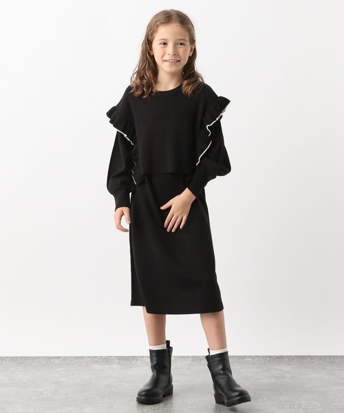 【新品未使用】2点セット‼️N°21 Kids ニットワンピース(サイズ:6歳) 新品未使用】2点セット‼️N°21 Kids ニットワンピース(サイズ:6歳)