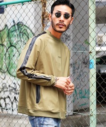 ストレッチ布帛ミニモック トレーナー 長袖Tシャツ ロンT GOLF