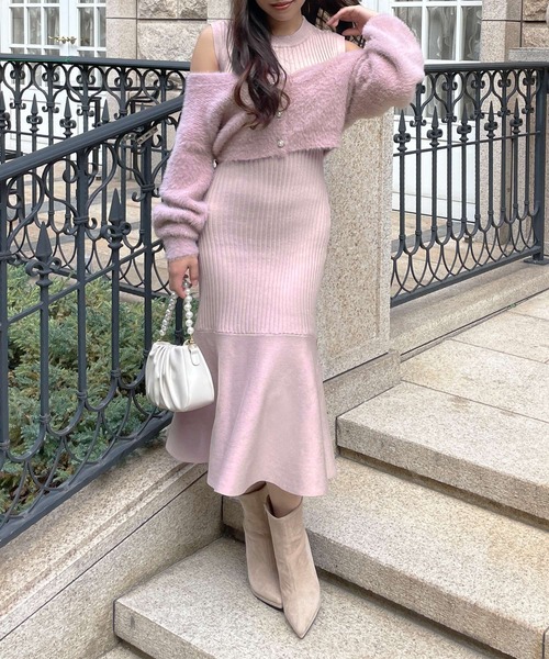 Julia Boutique(ジュリアブティック)の「マルチWAYパールハンドルレザーバッグ/23608(ショルダーバッグ・レディース・アイボリー/ブラック・ONE)」の8枚目の写真
