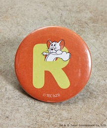 TOM&JERRY（トムアンドジェリー）の「FLAPPER フラッパー:トムとジェリー アルファベット缶バッチ（バッジ）」