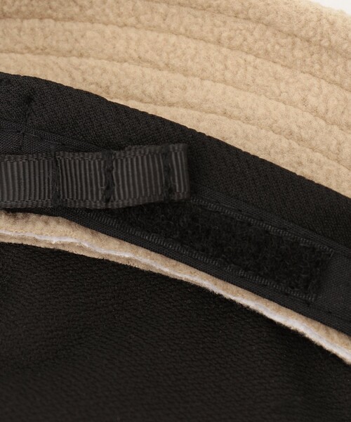 J.PRESS YORK STREET（ジェイプレスヨークストリート）の「【UNISEX】フリースロゴバケットハット（ハット・メンズ・ネイビー系/ベージュ系/ブラック系・F）」の7枚目の写真
