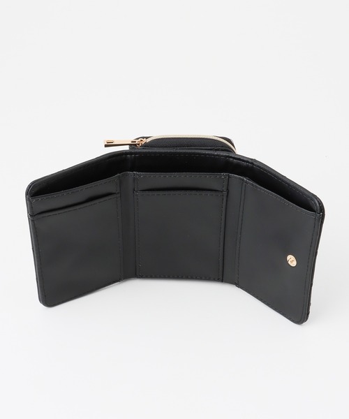 Honeys（ハニーズ）の「キルティングウォレット（財布・レディース・ピンク/アイボリー/ブラック・FREE）」の14枚目の写真