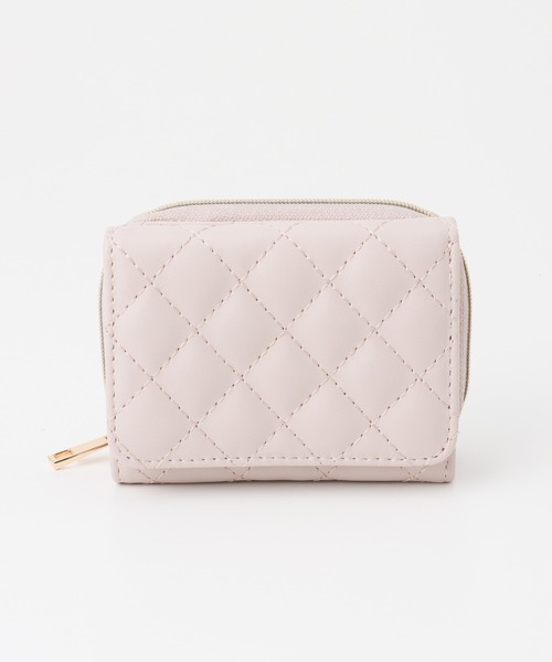 Honeys（ハニーズ）の「キルティングウォレット（財布・レディース・ピンク/アイボリー/ブラック・FREE）」の15枚目の写真