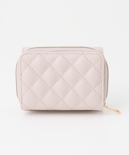 Honeys（ハニーズ）の「キルティングウォレット（財布・レディース・ピンク/アイボリー/ブラック・FREE）」の16枚目の写真