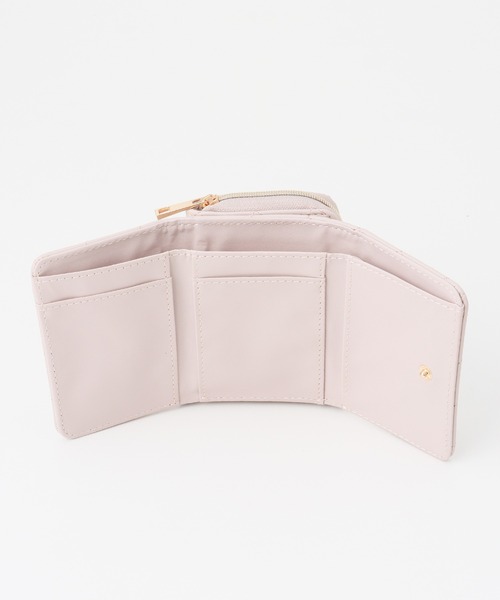 Honeys（ハニーズ）の「キルティングウォレット（財布・レディース・ピンク/アイボリー/ブラック・FREE）」の17枚目の写真