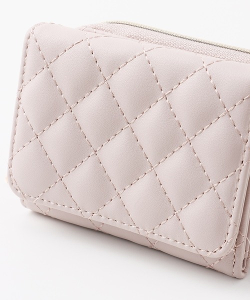 Honeys（ハニーズ）の「キルティングウォレット（財布・レディース・ピンク/アイボリー/ブラック・FREE）」の22枚目の写真