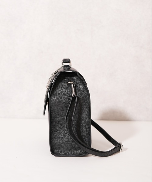 MURUA(ムルーア)の「【MURUA/ムルーア】 CHARM SERIES 3wayミニリュック(バックパック/リュック・レディース・ブラック/ブルー/ホワイト・FREE)」の9枚目の写真