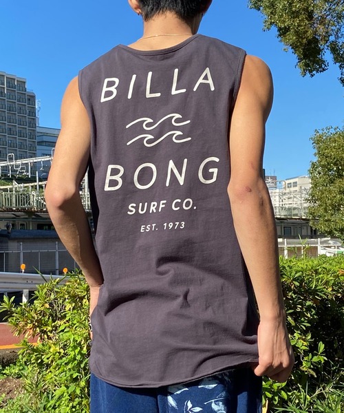 BILLABONG(ビラボン)の「BILLABONG/ビラボン タンクトップ バックプリント オーバーサイズ サーフ BE011-350(タンクトップ・メンズ・インディゴブルー/ブラック/ホワイト・XL/L/M)」の3枚目の写真