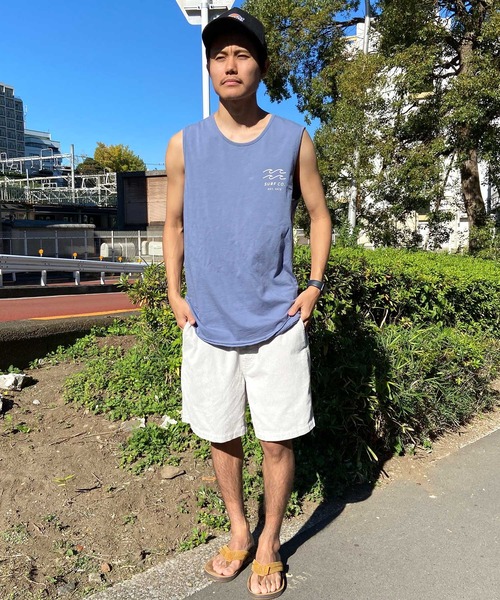 BILLABONG(ビラボン)の「BILLABONG/ビラボン タンクトップ バックプリント オーバーサイズ サーフ BE011-350(タンクトップ・メンズ・インディゴブルー/ブラック/ホワイト・XL/L/M)」の5枚目の写真