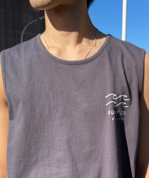 BILLABONG(ビラボン)の「BILLABONG/ビラボン タンクトップ バックプリント オーバーサイズ サーフ BE011-350(タンクトップ・メンズ・インディゴブルー/ブラック/ホワイト・XL/L/M)」の13枚目の写真