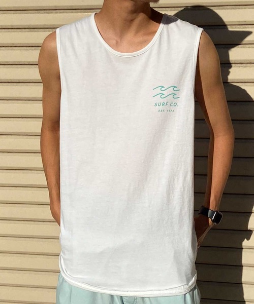 BILLABONG(ビラボン)の「BILLABONG/ビラボン タンクトップ バックプリント オーバーサイズ サーフ BE011-350(タンクトップ・メンズ・インディゴブルー/ブラック/ホワイト・XL/L/M)」の15枚目の写真