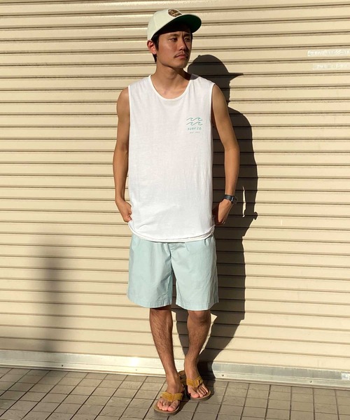 BILLABONG(ビラボン)の「BILLABONG/ビラボン タンクトップ バックプリント オーバーサイズ サーフ BE011-350(タンクトップ・メンズ・インディゴブルー/ブラック/ホワイト・XL/L/M)」の8枚目の写真