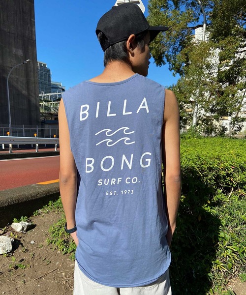 BILLABONG(ビラボン)の「BILLABONG/ビラボン タンクトップ バックプリント オーバーサイズ サーフ BE011-350(タンクトップ・メンズ・インディゴブルー/ブラック/ホワイト・XL/L/M)」の16枚目の写真