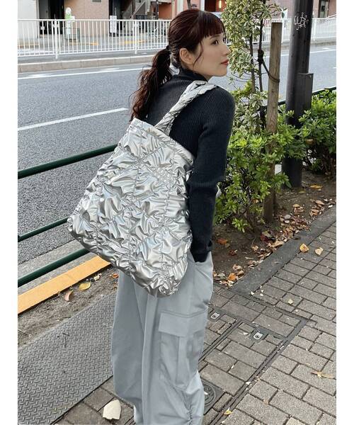 MURUA(ムルーア) シャーリングカーゴパンツ ブラック MURUA(ムルーア) シャーリングカーゴパンツ ブラック