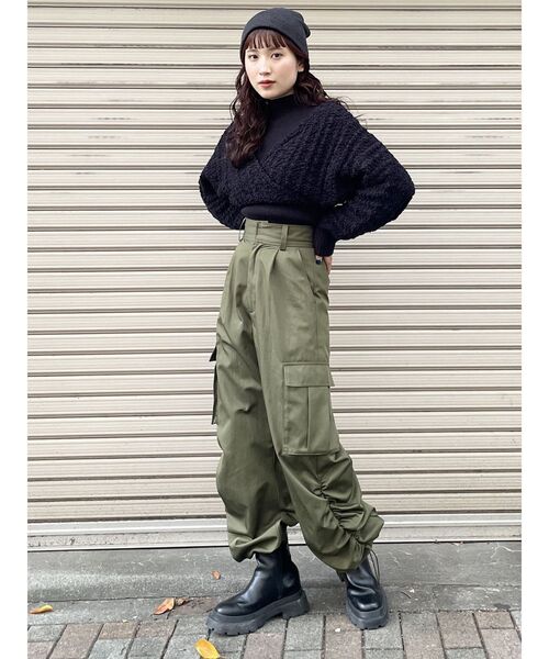 シャーリングカーゴパンツ【セットアップ着用可】（その他パンツ