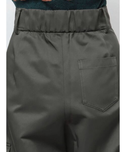 MURUA（ムルーア）の「シャーリングカーゴパンツ（カーゴパンツ・レディース・ライトブルー/ダークグレー/カーキ・1/2）」の10枚目の写真