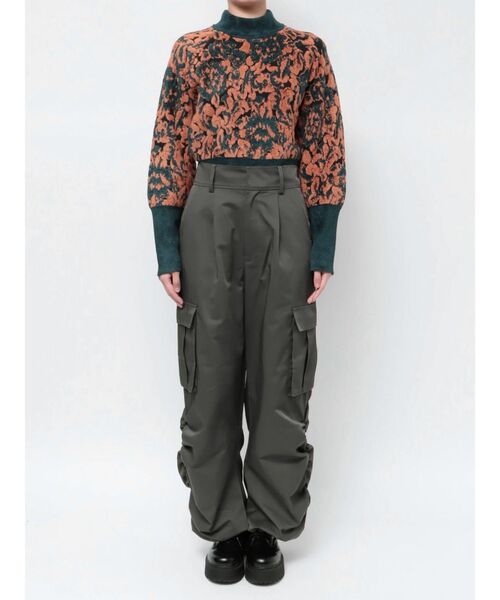 MURUA（ムルーア）の「シャーリングカーゴパンツ（カーゴパンツ）」 - WEAR