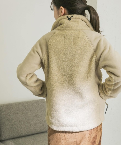 Cape HEIGHTS（ケープハイツ）の「Cape HEIGHTS　BREAKHEART FLEECEJacket（その他アウター・レディース・ベージュ系その他/ブラック・X-SMALL）」の14枚目の写真