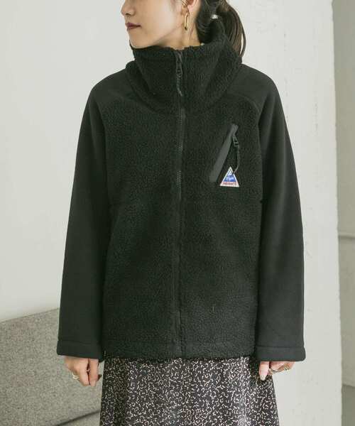 Cape HEIGHTS（ケープハイツ）の「Cape HEIGHTS　BREAKHEART FLEECEJacket（その他アウター・レディース・ベージュ系その他/ブラック・X-SMALL）」の17枚目の写真