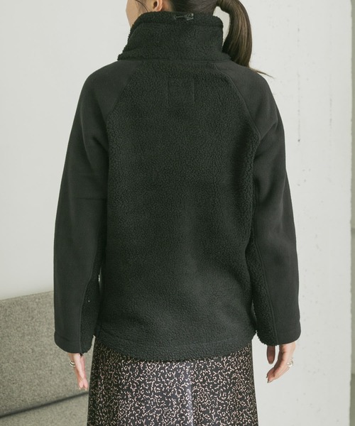 Cape HEIGHTS（ケープハイツ）の「Cape HEIGHTS　BREAKHEART FLEECEJacket（その他アウター・レディース・ベージュ系その他/ブラック・X-SMALL）」の19枚目の写真