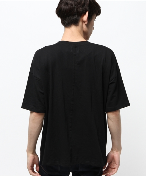 MYE-DO'（マイ・ドゥ）の「マックスウェイト　ポケットTシャツ（Tシャツ/カットソー・メンズ・ブラック・LARGE/MEDIUM/SMALL）」の4枚目の写真