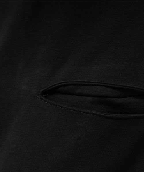 MYE-DO'（マイ・ドゥ）の「マックスウェイト　ポケットTシャツ（Tシャツ/カットソー・メンズ・ブラック・LARGE/MEDIUM/SMALL）」の8枚目の写真