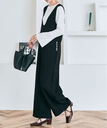 kirakiraShop | ポケット パール付き サロペット(サロペット/オーバーオール)