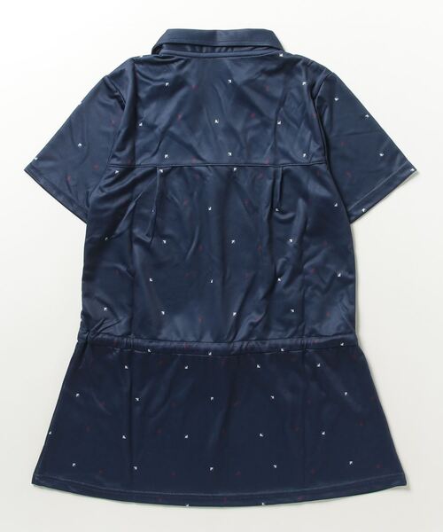 FILA（フィラ）の「鹿の子メッシュチュニック（チュニック・レディース・オフホワイト/ミント/ネイビー・MEDIUM/LARGE/LL/3L）」の4枚目の写真