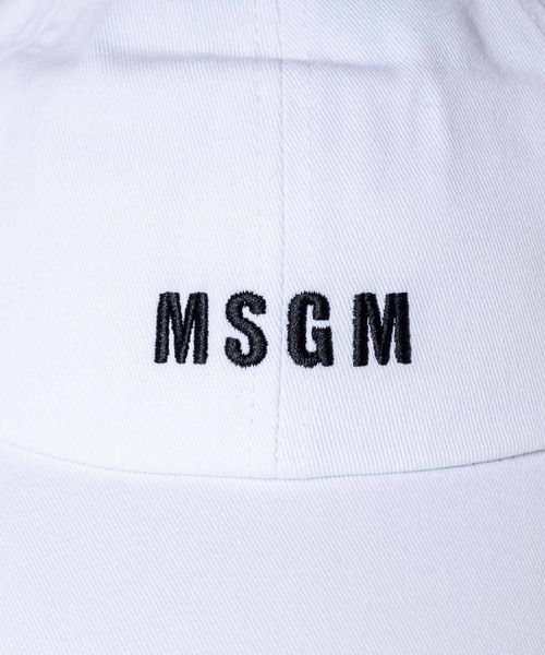 MSGM（エムエスジーエム）の「MSGM(エムエスジーエム)Kids & Junior ブランドロゴキャップ（キャップ・キッズ・ベージュ/ピンク/ブラック/ホワイト・ONE SIZE）」の10枚目の写真
