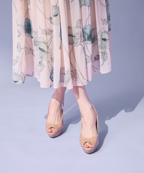 SEVEN TWELVE THIRTY(セヴントゥエルヴサーティー)の「プラットフォームサンダル(サンダル・レディース・ブラック/ホワイト/ピンクベージュ・23.5cm/23cm/22.5cm/22cm/24.5cm/24cm)」の14枚目の写真