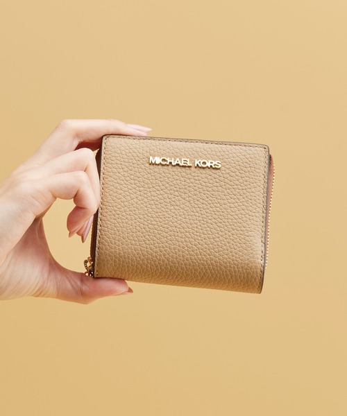 MICHAEL KORS JET SET TRAVEL チャーム ウォレット Michael Kors Jet set Travel SM Coin Pouch ID Key Holder Wallet MK