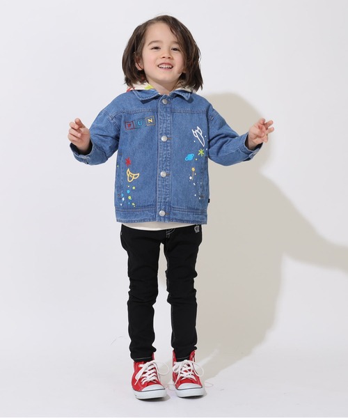 Disney(ディズニー)の「ディズニートイストーリー デニム ジャケット 9199K(ジャージ・キッズ・ライトインディゴブルー・90cm/100cm/110cm/120cm/130cm/140cm)」の14枚目の写真