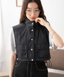 WEGO | WEGO/【24年春夏新作】ミリタリーナイロンショートベスト(ベスト)