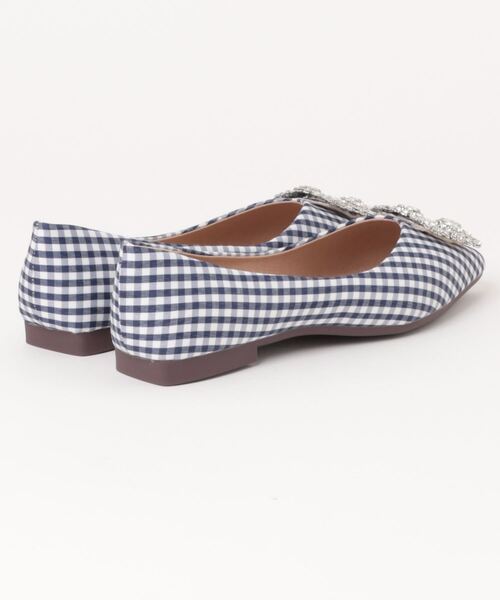 DONOBAN（ドノバン）の「スクエアビジューパンプス（パンプス・レディース・ブラック/アイボリー/ブルー系その他2/ブルー系その他/ピンク・22.5cm/23.5cm/24.5cm）」の6枚目の写真