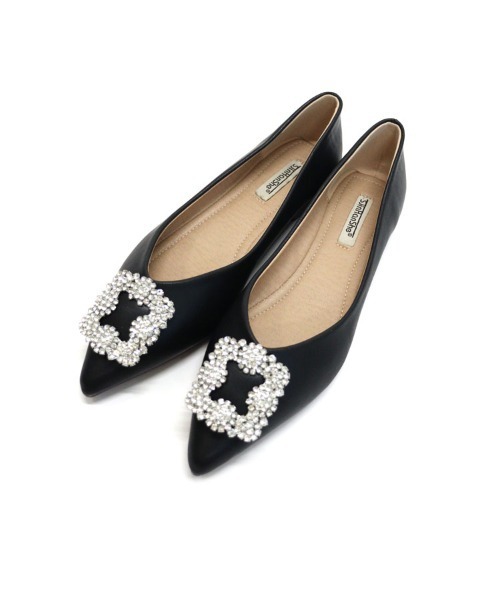 DONOBAN（ドノバン）の「スクエアビジューパンプス（パンプス・レディース・ブラック/アイボリー/ブルー系その他2/ブルー系その他/ピンク・22.5cm/23.5cm/24.5cm）」の18枚目の写真