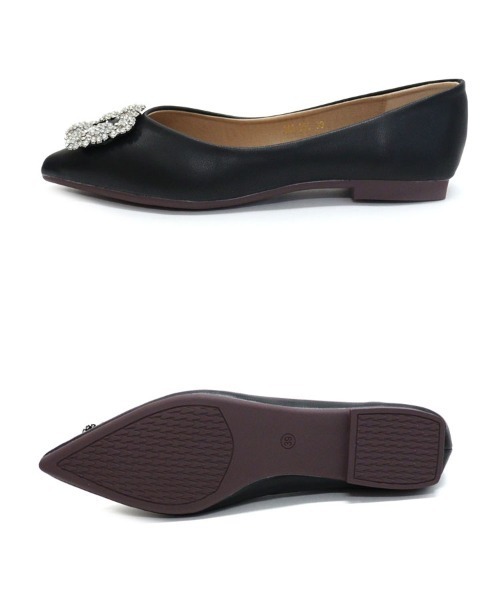 DONOBAN（ドノバン）の「スクエアビジューパンプス（パンプス・レディース・ブラック/アイボリー/ブルー系その他2/ブルー系その他/ピンク・22.5cm/23.5cm/24.5cm）」の17枚目の写真