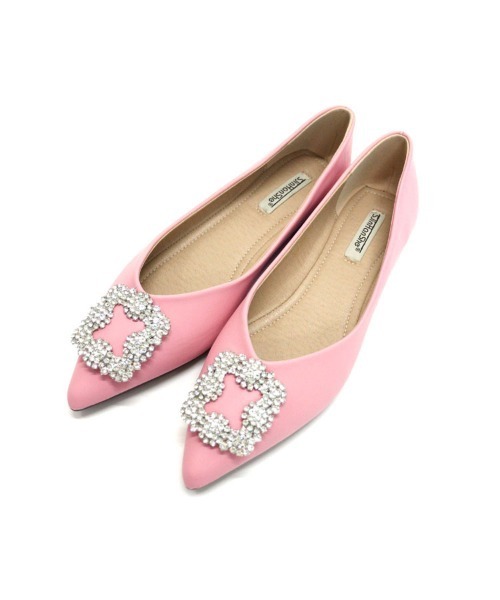 DONOBAN（ドノバン）の「スクエアビジューパンプス（パンプス・レディース・ブラック/アイボリー/ブルー系その他2/ブルー系その他/ピンク・22.5cm/23.5cm/24.5cm）」の13枚目の写真