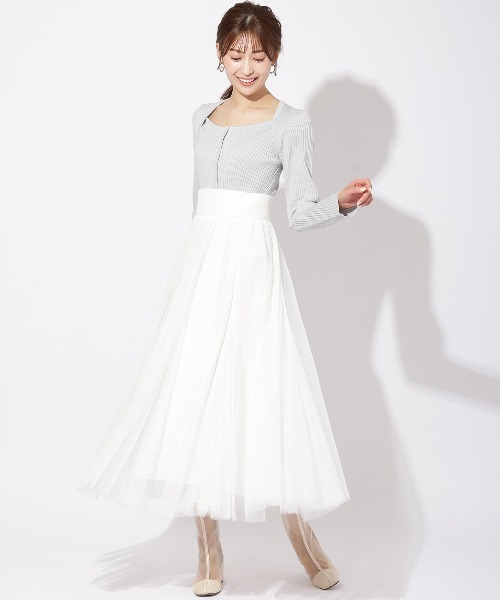 AND COUTURE（アンドクチュール）の「サイドリブチュールフレア